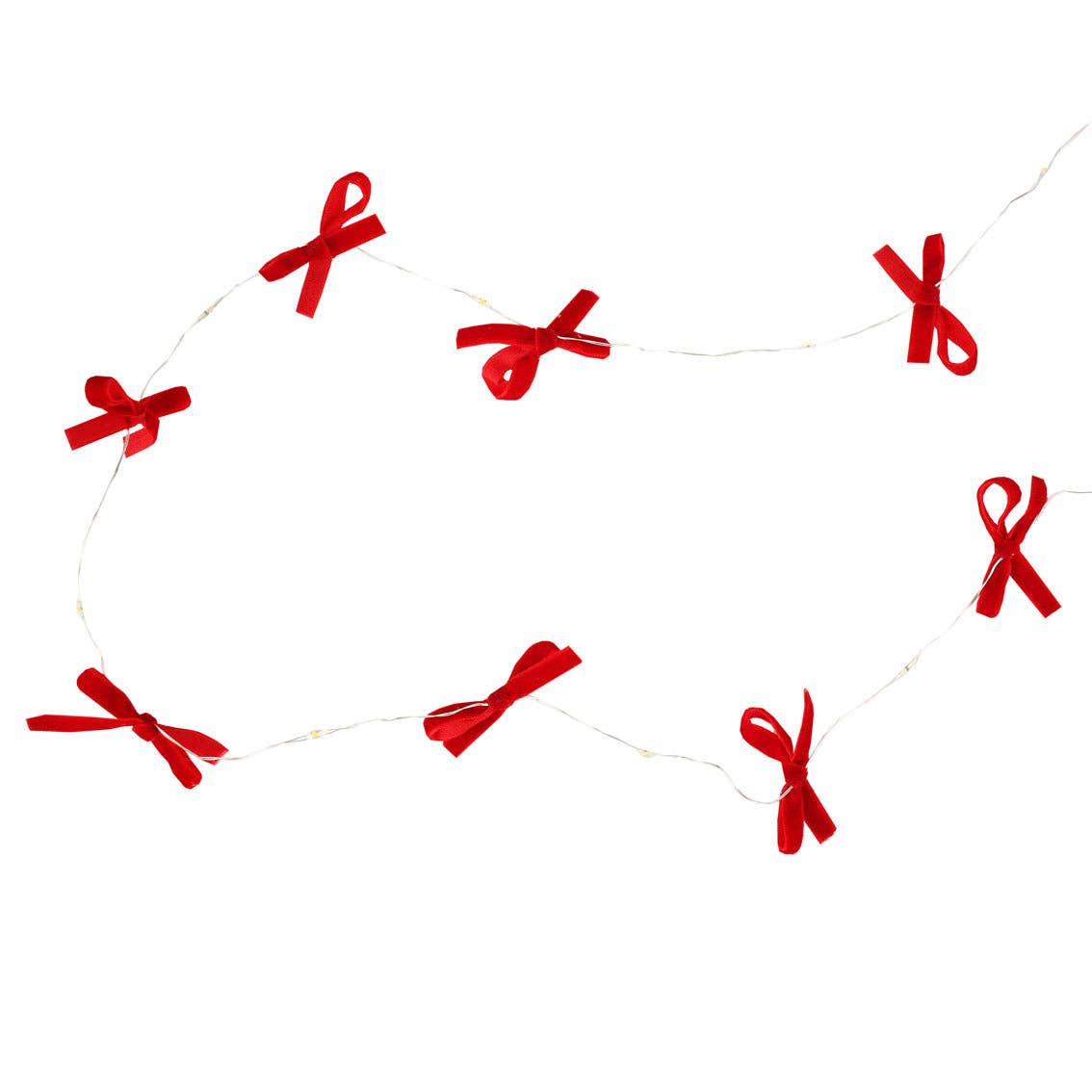Talking Tables EU - Wholesale String Lights - Candy Christmas Bow String Lights | Christmas Decor |4