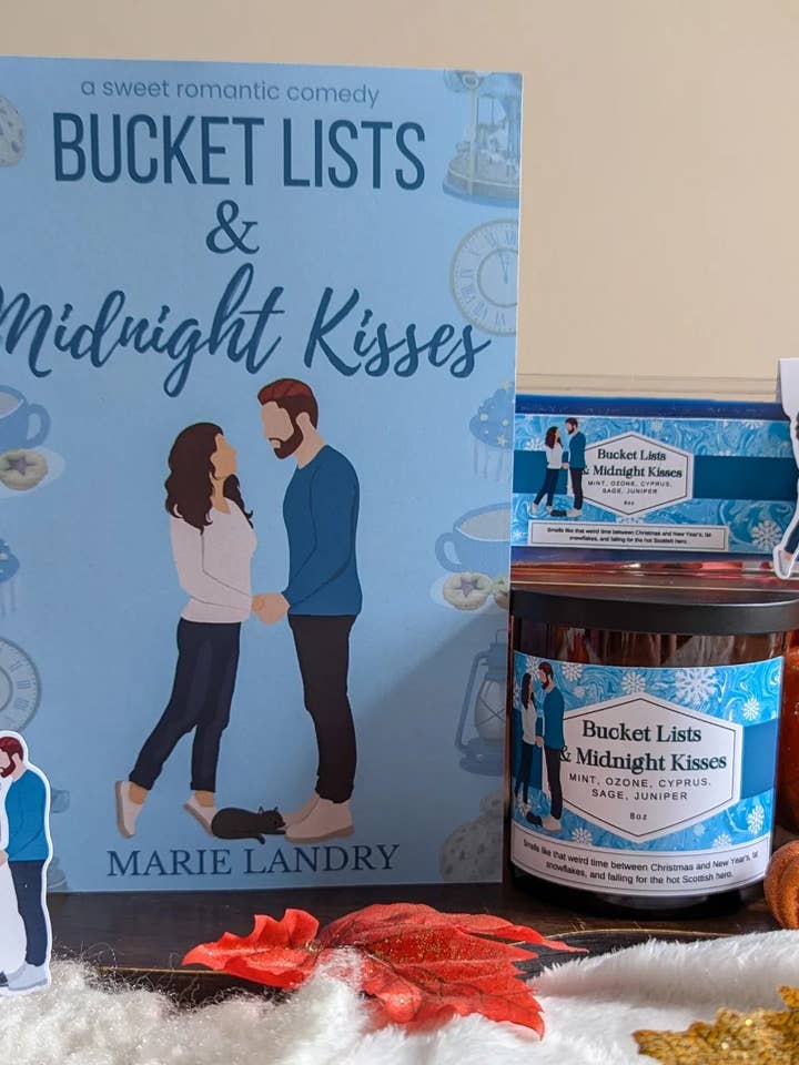 Autocolante de Arte de Personagens de Listas de Desejos e Beijos à Meia-Noite por atacado de Scents, Stories, and Surprises