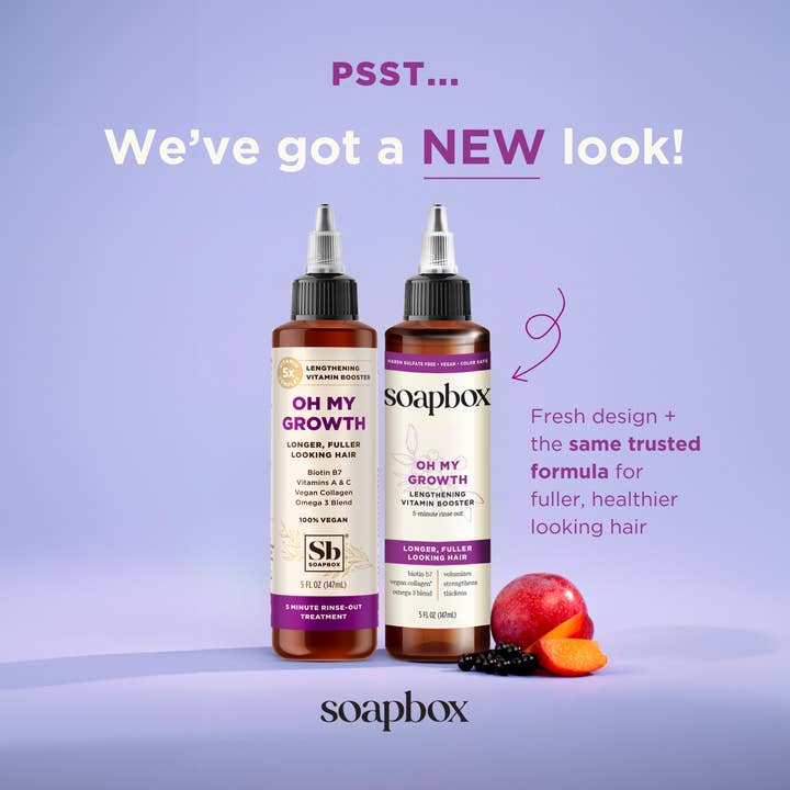 soapbox - Wholesale Scalp/Hair Treatment - Oh My Growth Lengthening Vitamin Booster Rinse-Out Treatment