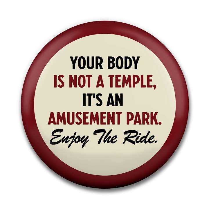 I've Got 6 Drinks in Me Button for wholesale by Mover & Shaker