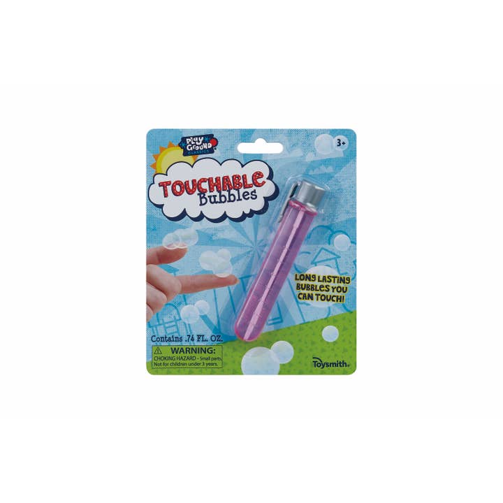 Toysmith - Wholesale Bubble Wand - Kids - Playground Classics Touchable Bubbles