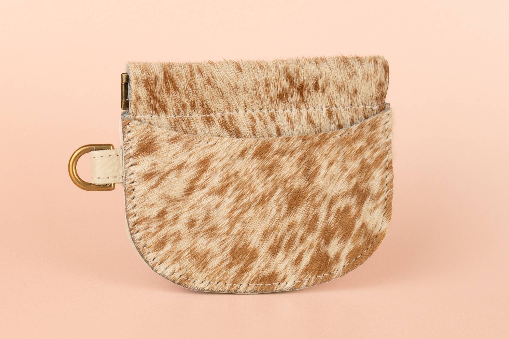 Cold Gold - Wholesale Card Holder - Women's - Hair-on-Hide Leather Wallet, Slim Western Wallet5