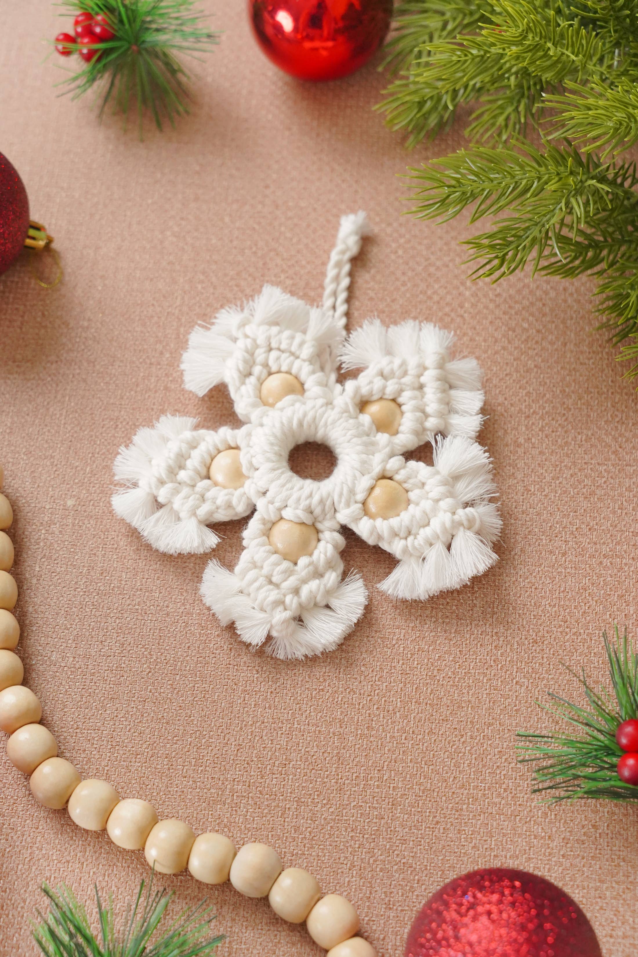 BeanDaikon - Wholesale Ornament Set - Christmas Snowflakes Ornament - X5411