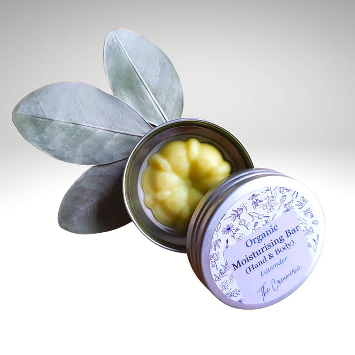 Organic Hand Moisturising Bar, Lavender for wholesale by The Creamerie