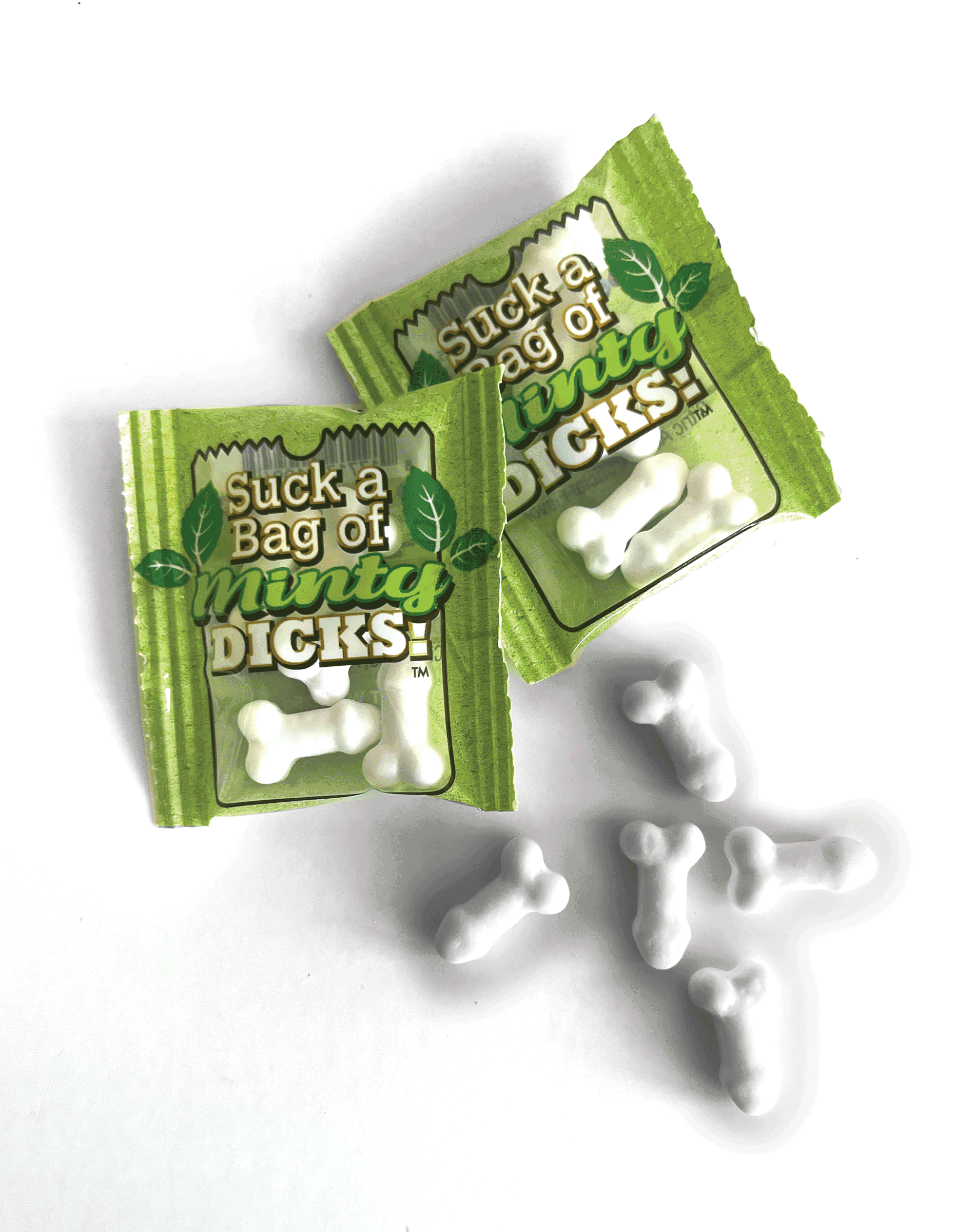 Little Genie Productions - Wholesale Mints - Suck a Bag of Minty Dicks- Bag of 252