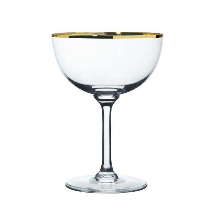 The Vintage List - Venta al por mayor Copas de champán - Un par de platillos de champán de cristal, todos los diseños8