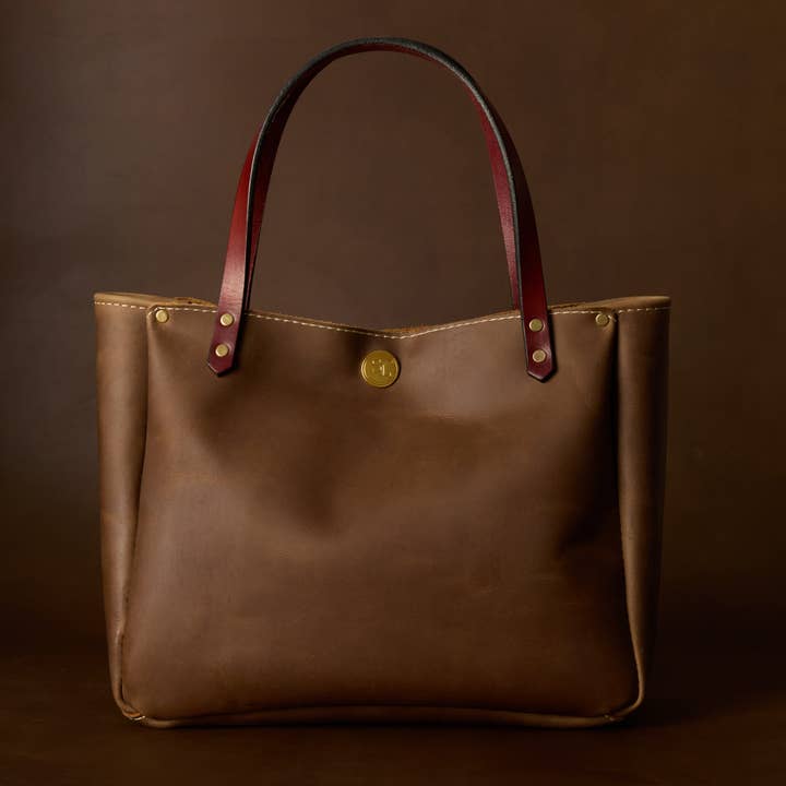 SouthLife Leather Goods - Wholesale Top Handle Bag - Women's - The Small Bucket Bag