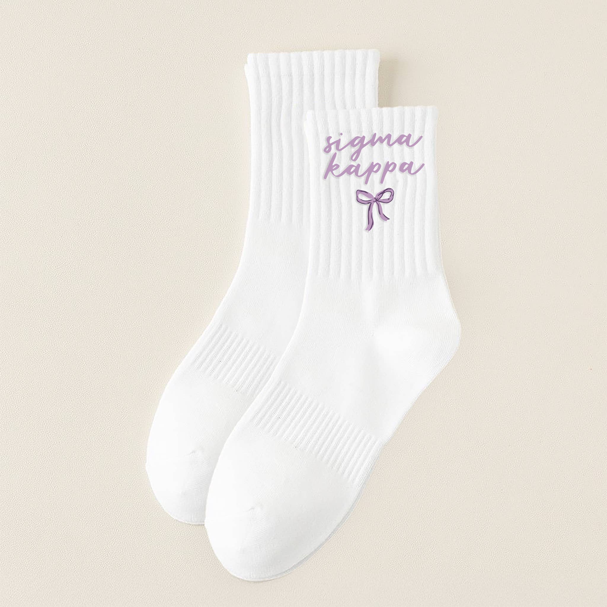 The Darling Effect - Vente Porte-clés – femme - Chaussettes montantes brodées de sororité35
