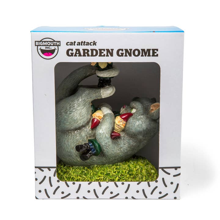 BigMouth Inc - Wholesale Garden Gnome - Cat Attack Garden Gnomes2