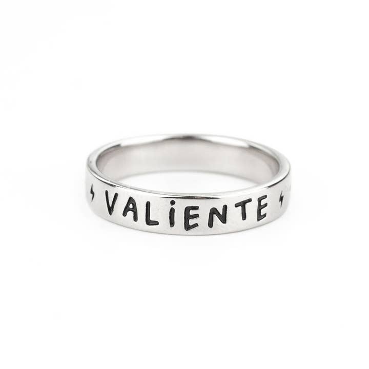 Valiente Silver Ring for wholesale by Pedrita Parker