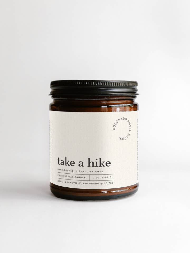 Take a Hike – Pine Scented Coconut Wax Candle for wholesale by Colorado Smell Goods