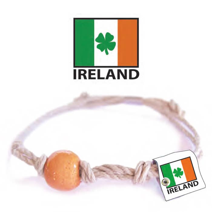 Ireland Earth Beaded Bracelet - Eco Friendly for wholesale by Earth Bands