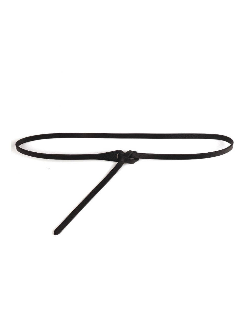 Dipped Shop - Vente Ceinture – femme - Ceinture fine en cuir uni tendance DP25G5600