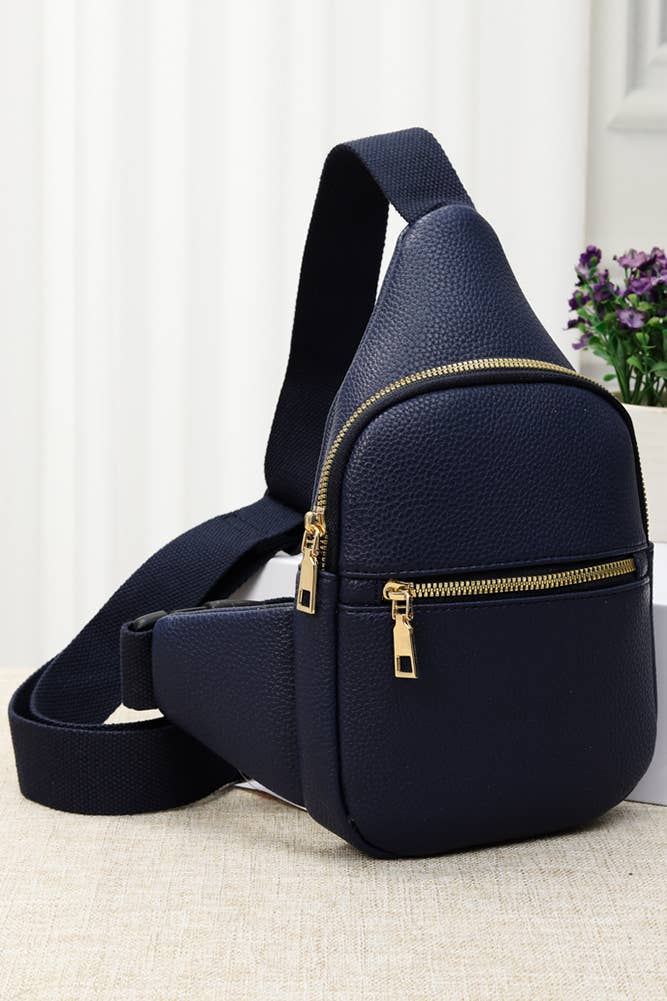 Hana – Engroshandel Crossbodytaske - Dame – Solid PU slynge taske27