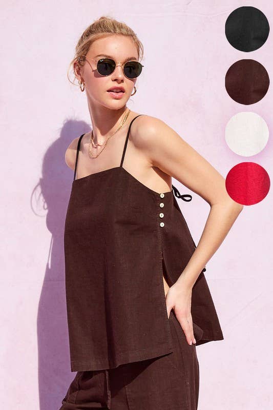 ILLA ILLA - Wholesale Top & Pant Set (NOT Loungewear) - Women's - Linen Top And Pants Set26