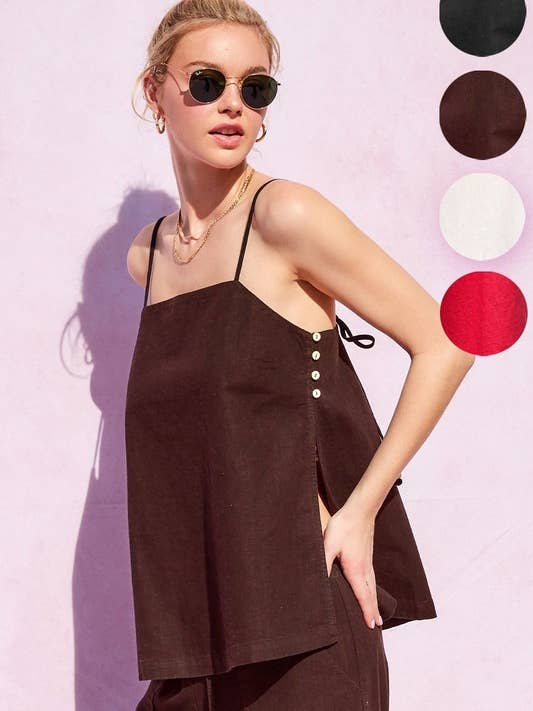 ILLA ILLA - Wholesale Top & Pant Set (NOT Loungewear) - Women's - Linen Top And Pants Set26