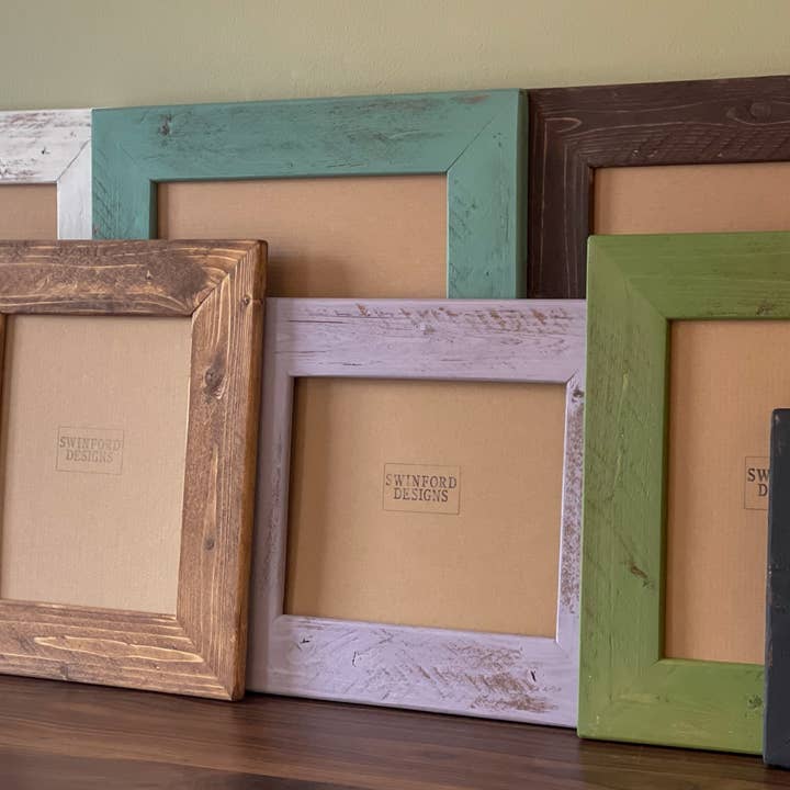 Swinford Designs - Vendita all'ingrosso Cornice portafoto - Cornici in legno fatte a mano - Scegli la tua dimensione | Colore (Copia)