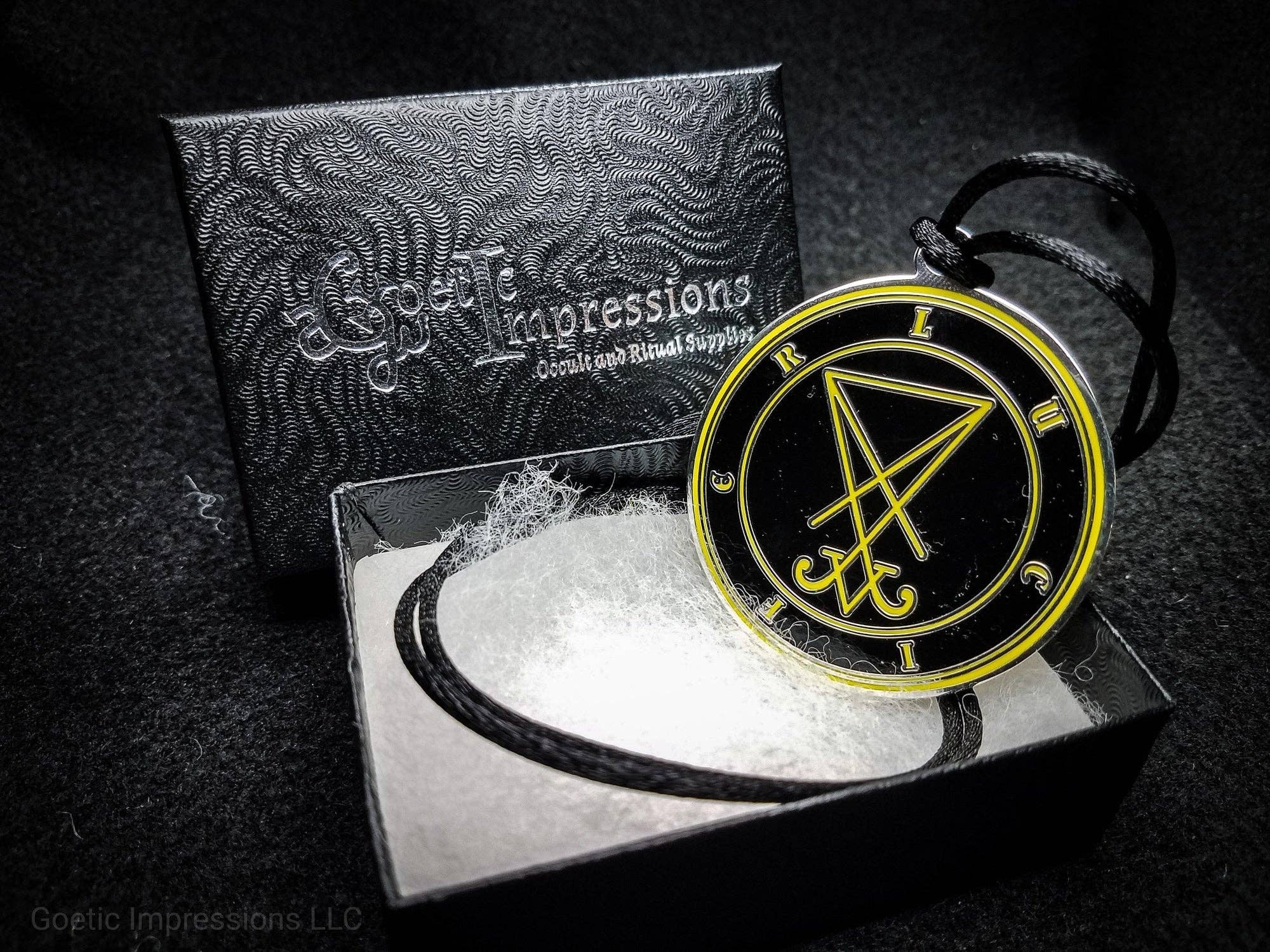 Goetic Impressions - Wholesale Individual Charm/Pendant - Lucifer Sigil Pendant11