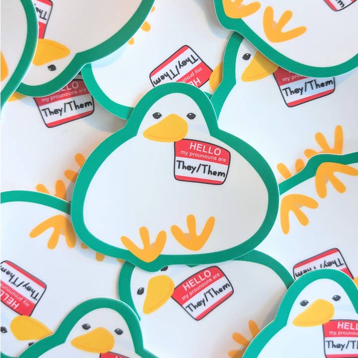 NMC Design Studio - Wholesale Sticker - Pronoun Stickers8