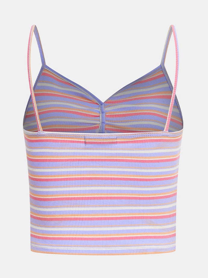 URBAN REVIVO Kurz geschnittene Cami-Oberteile mit Streifenmuster für den Großhandel von UrbanRevivo