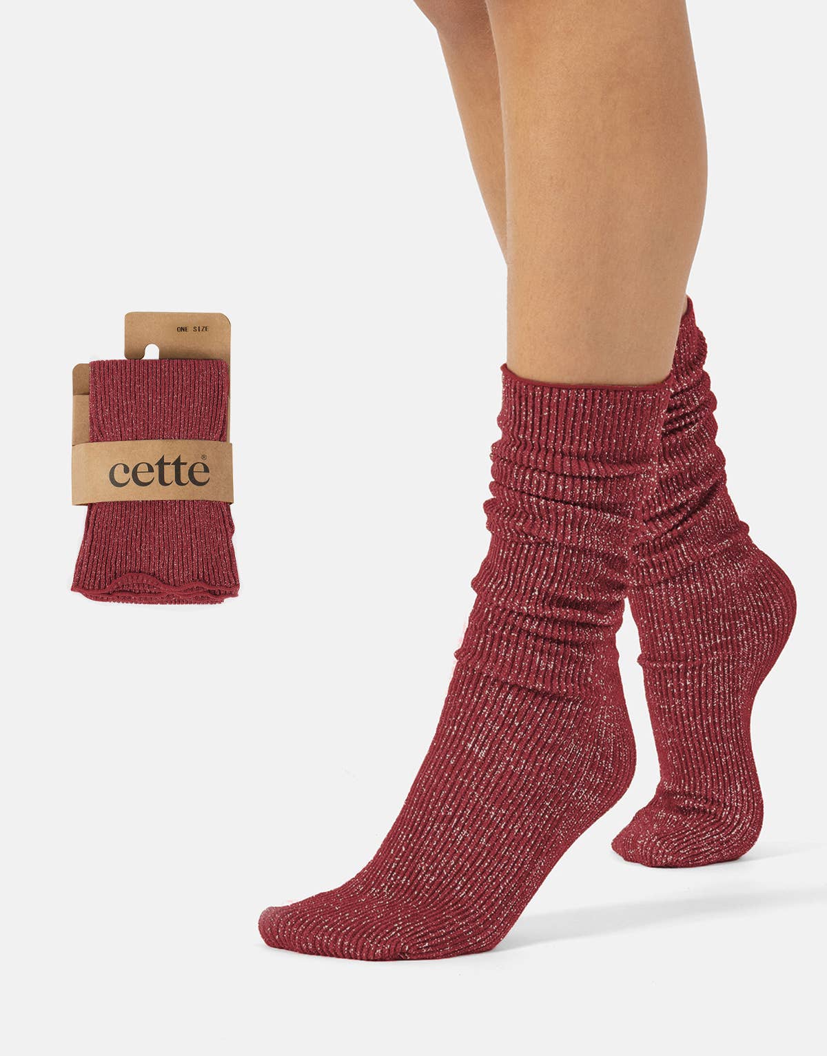 Cette - Wholesale Socks - Women's - Ribbed Socks, Shiny Socks for Women, Dresses for Women43