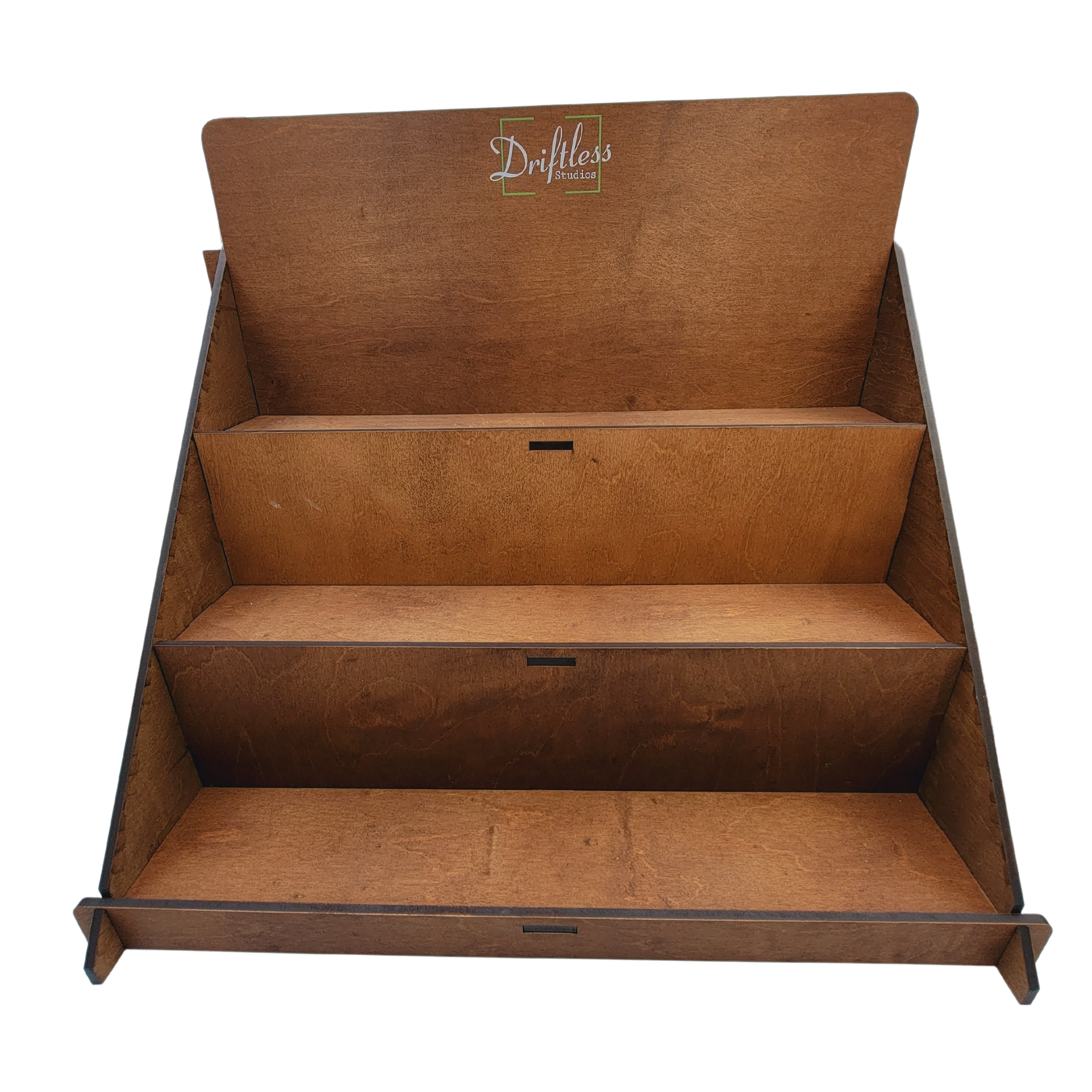 Driftless Studios - Wholesale Retailer Display - Home & Living - Bleacher Coaster Display - Fixture Only - Assembly Needed3