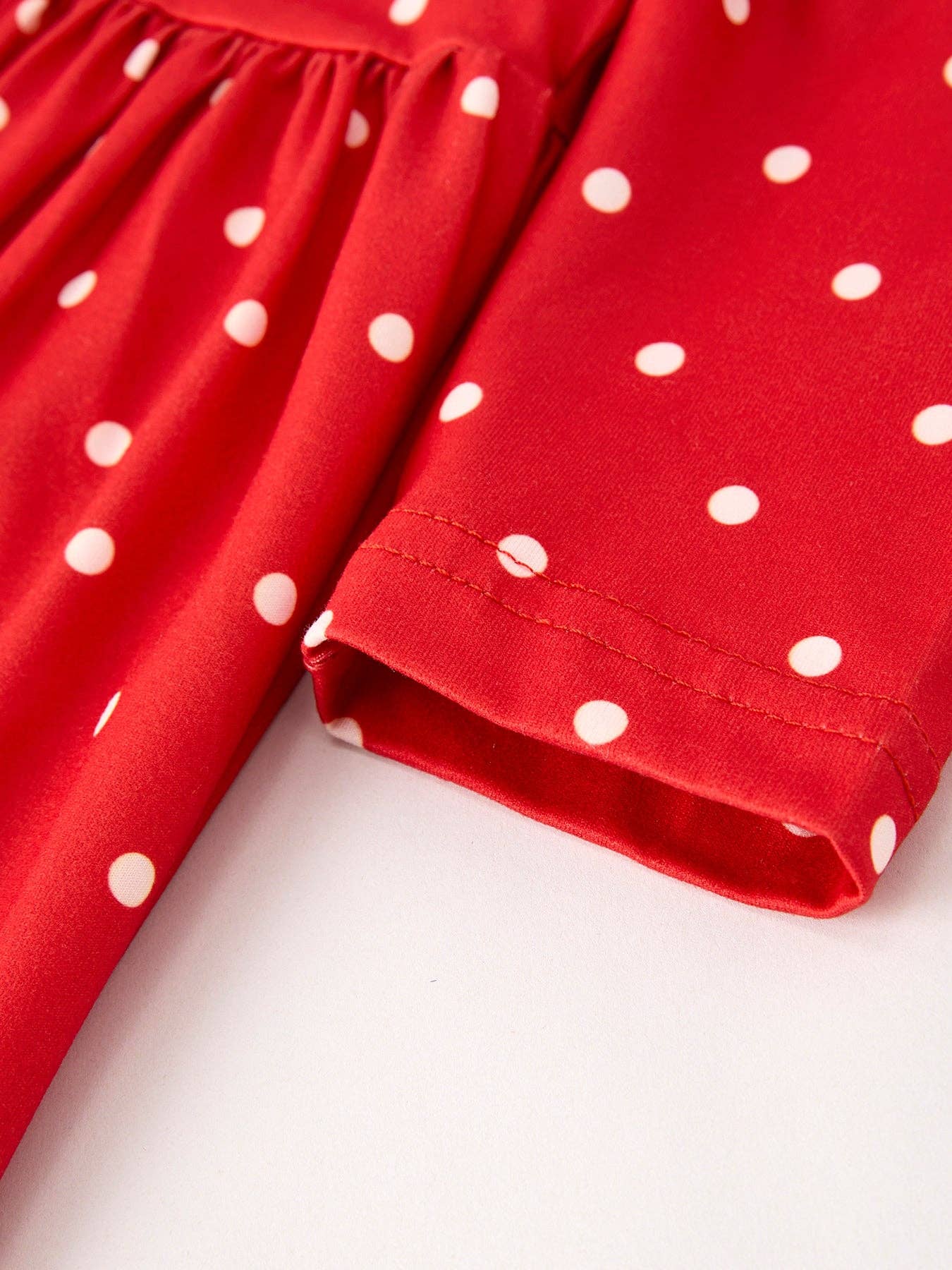 Rylee Faith Designs - Wholesale Dress Set - Baby - Winter Christmas Print Girls Dress Set (2 Pieces)10