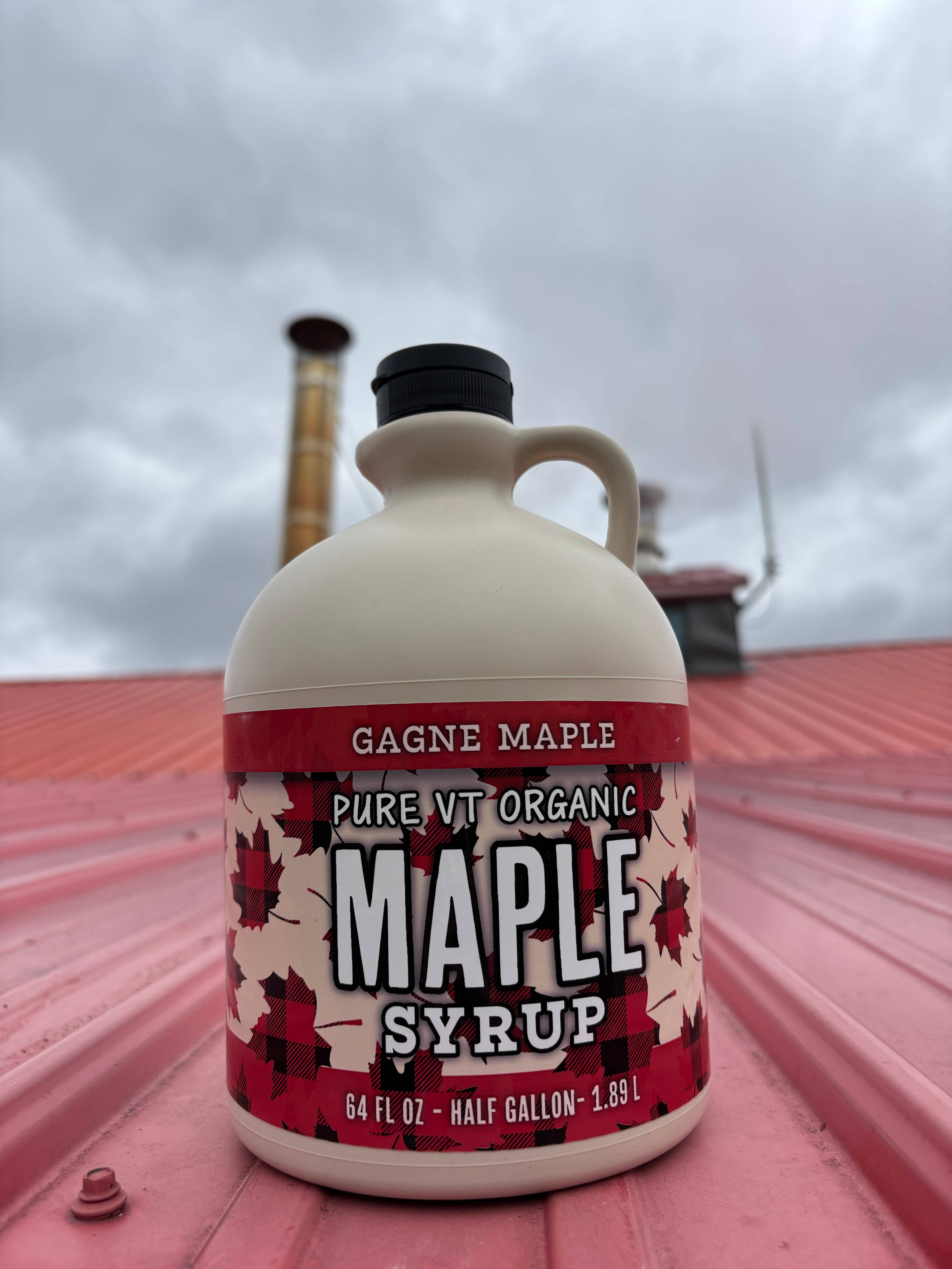 Maple City Candy - Wholesale Maple Syrup - Vermont Maple Syrup - 1/2 Gallon Jug