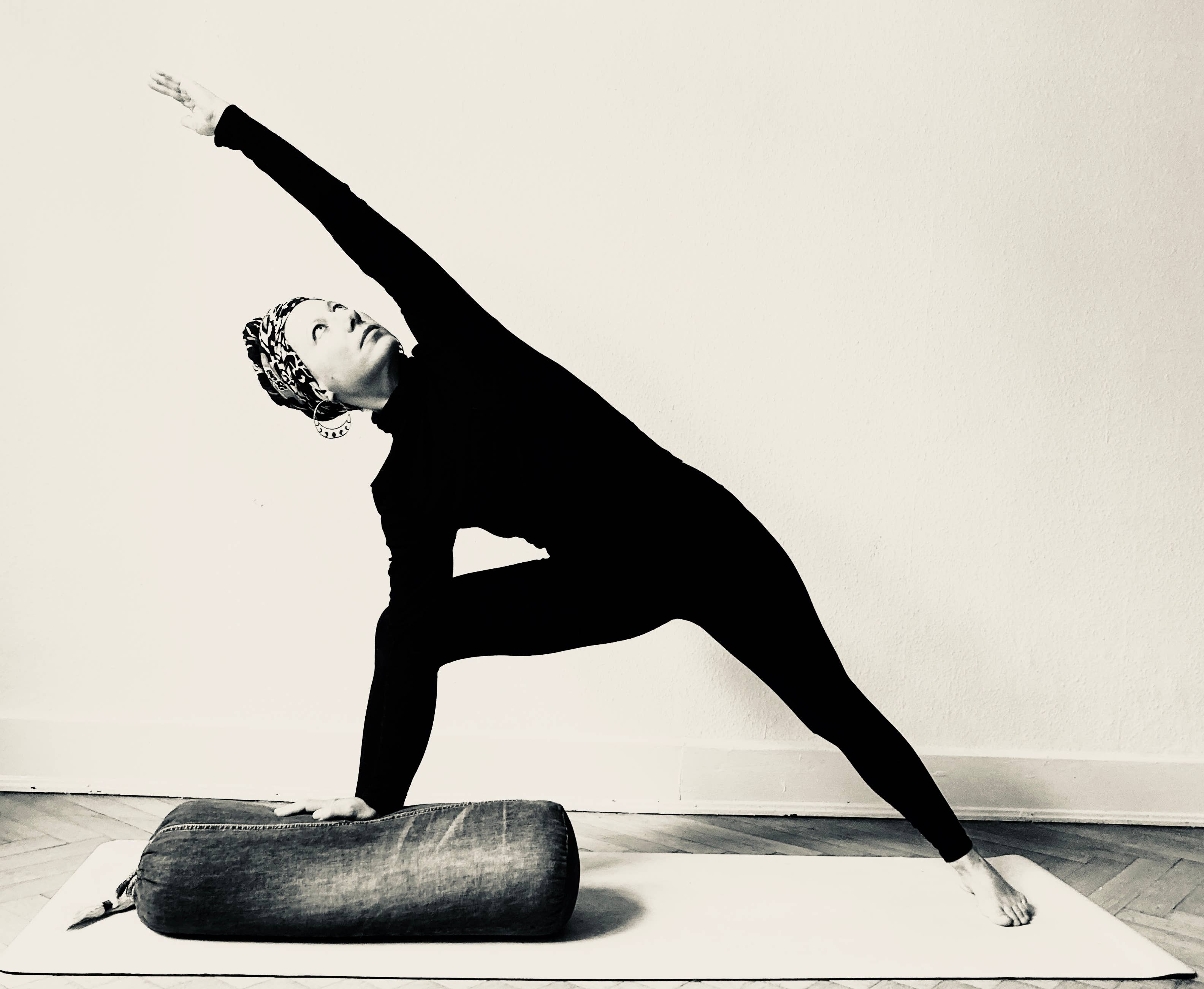 reinc. - Wholesale Yoga Block/Bolster - Organic yoga bolster large, denim, recycled6