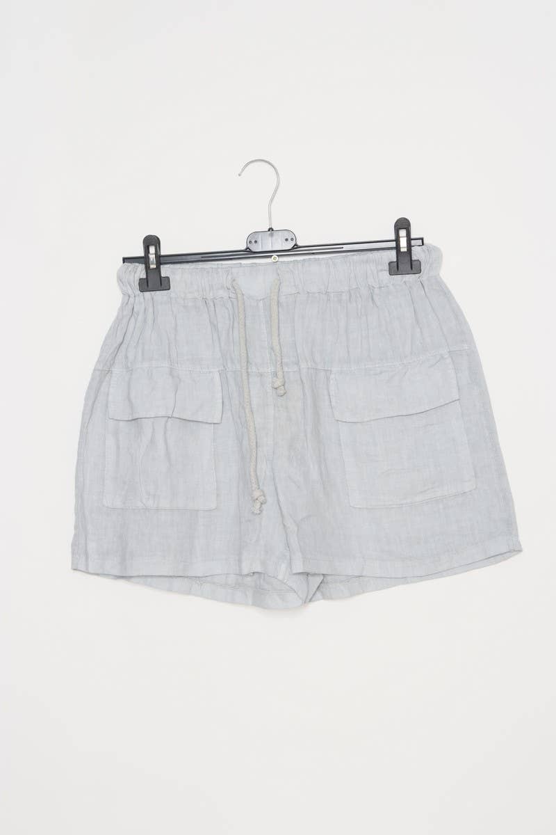 LÉA & LUC - Wholesale Korte broeken - Dames - Korte broek van 100% linnen REF. 85709