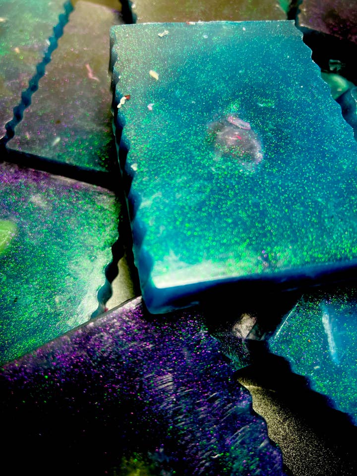Arctic Lights Soap Slab for wholesale by Man on the Moon Mystics