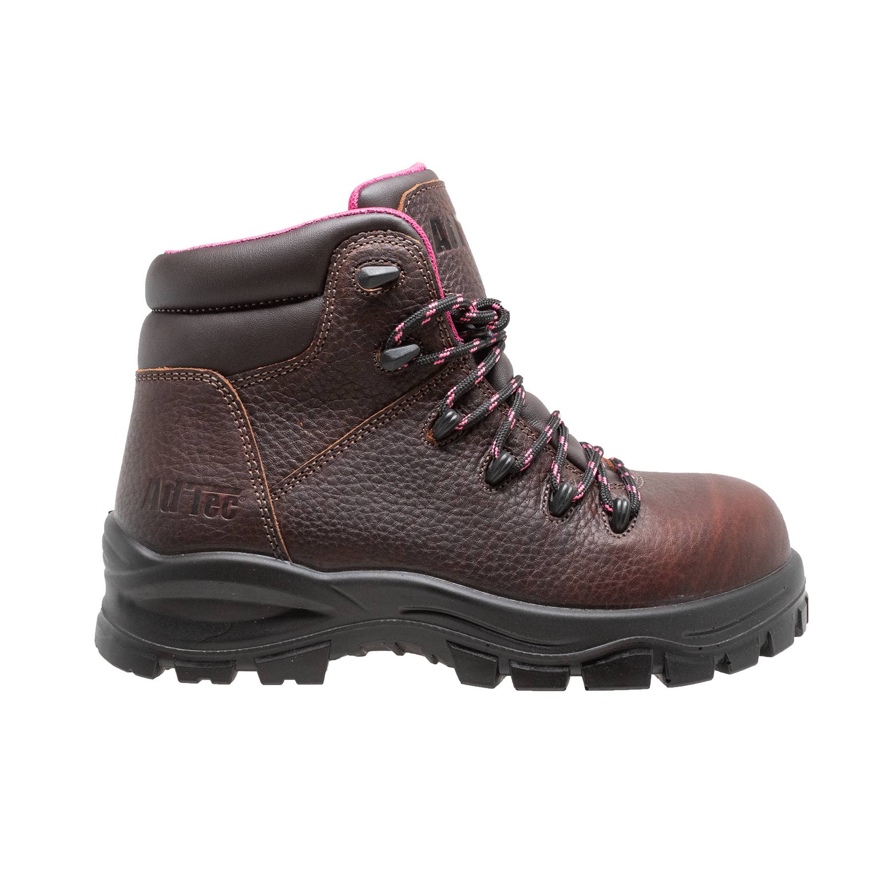 AdTec - Wholesale Combat/Military Boots - Women's - Women's 6" Waterproof Cap Toe Work Boot Brown4