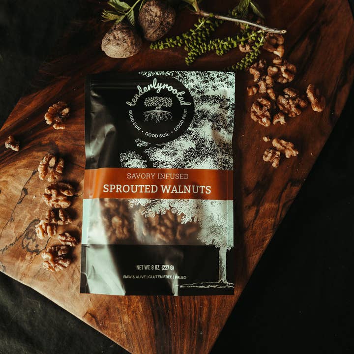 Tenderlyrooted - Wholesale Nuts - 8 oz Savory Bag1