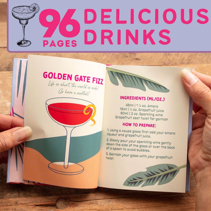 Boxer Gifts - Wholesale Cookbook - Cocktails for Fab Aunties Gift Book - Auntie Gifts