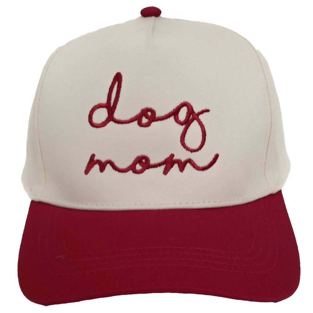 Paperdoll - Wholesale Baseball Cap - Unisex - DOG MOM EMB TWO TONE 5 PANEL BASEBALL CAP6