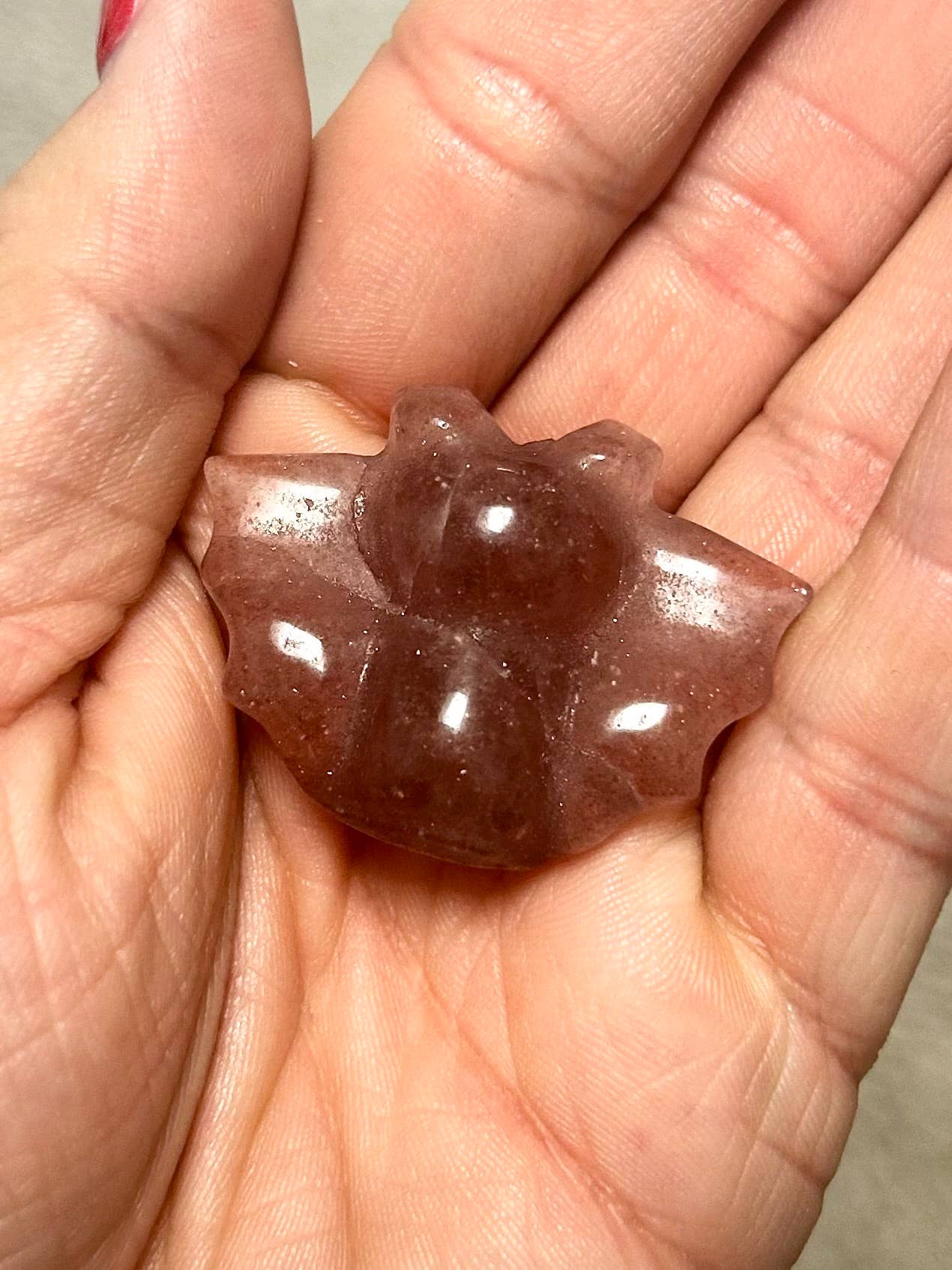 Atomic Alchemy - Wholesale Spirituele steen/kristal - Bats Mini Carving Crystal Edelsteen4