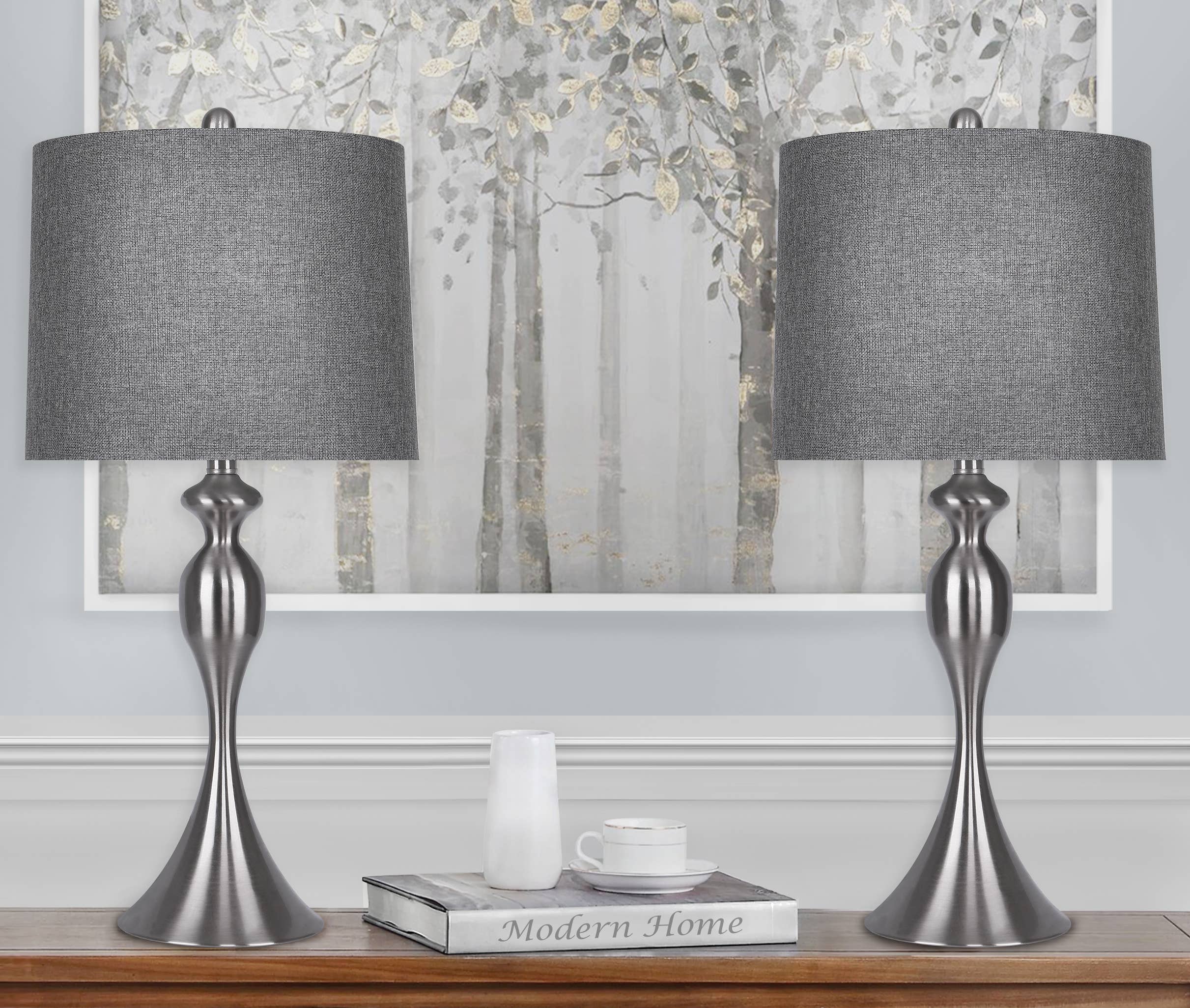 LumiSource and Grandview Gallery - Wholesale Accent/Desk Lamp - Ashland 27" Metal Table Lamps (Set of 2)32