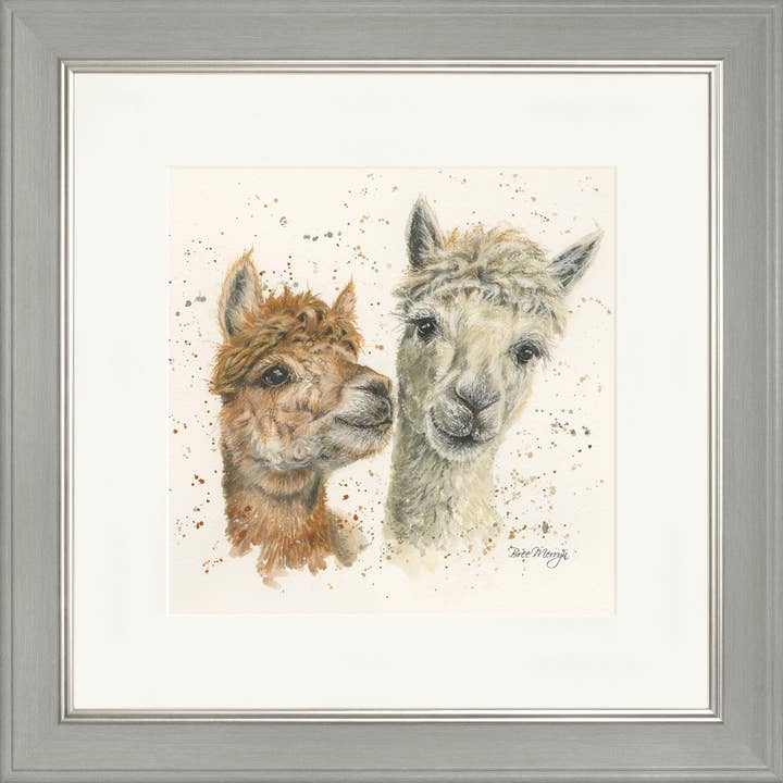 Impression carrée encadrée à la vanille et au fudge (13 pouces ou 19 pouces) pour la vente par Bree Merryn Art Ltd