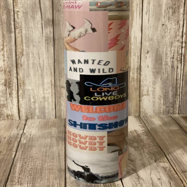 Western tumbler for wholesale by Lake Shore To Main