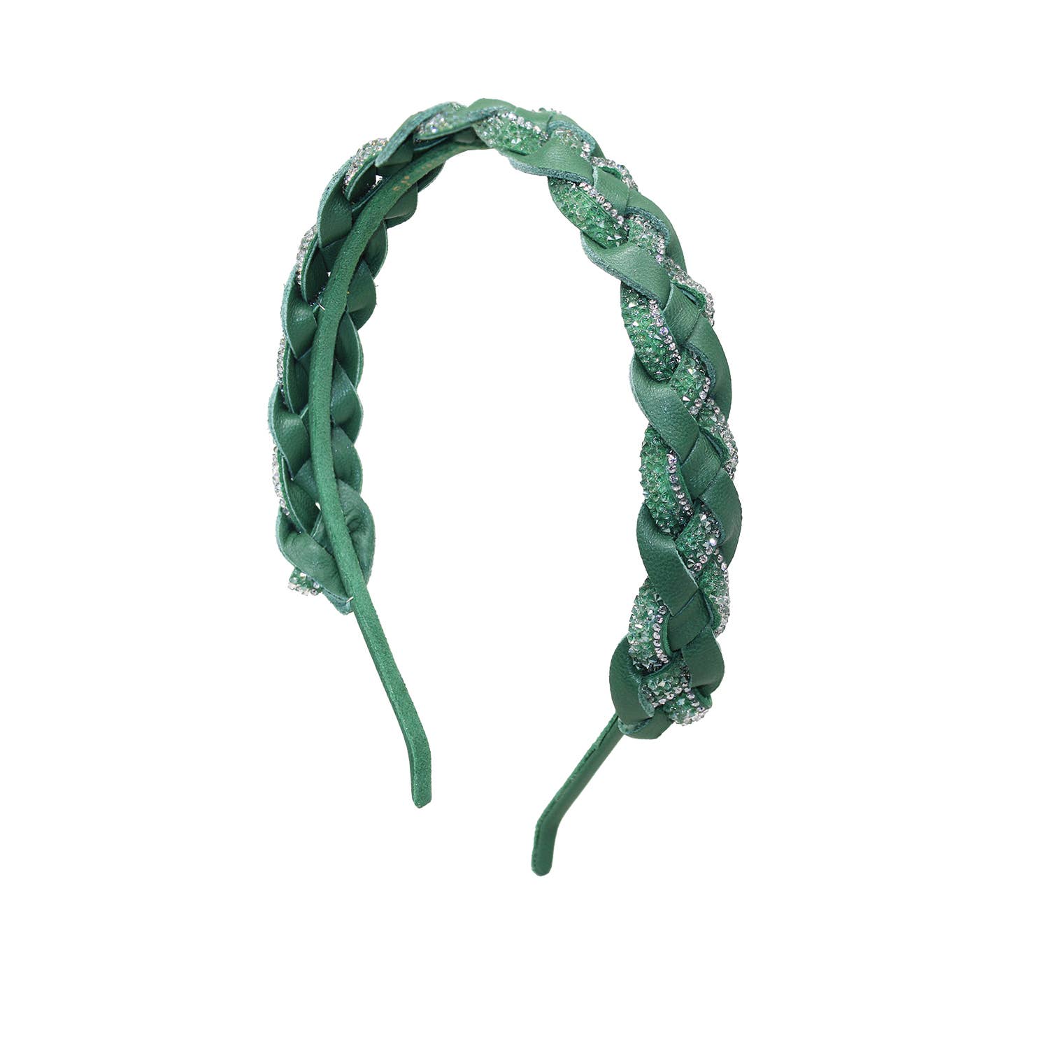 Valérie Valentine - Wholesale Fashion Headband - Women's - Leather headband & Swarovski® crystals ALICE1