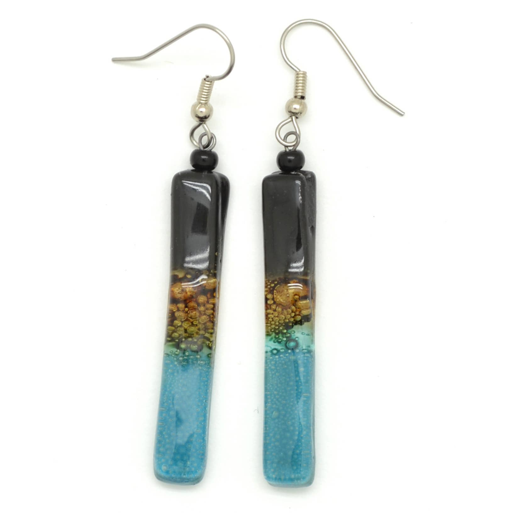 Dunitz & Company - Wholesale Dangle Earrings - Long Colorful Glass Stick Dangle Earrings - Fair Trade6