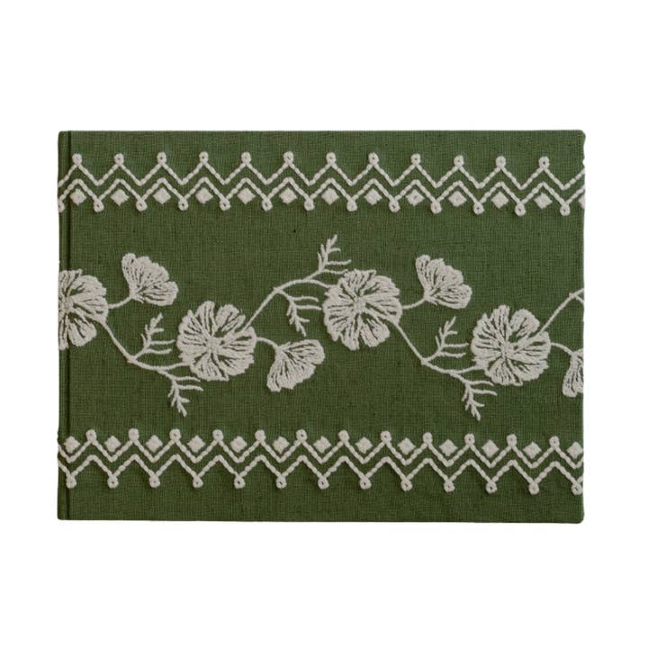 ESENCIAL HOGAR - Wholesale Guest Book - Cosmo Olive Guest Book0