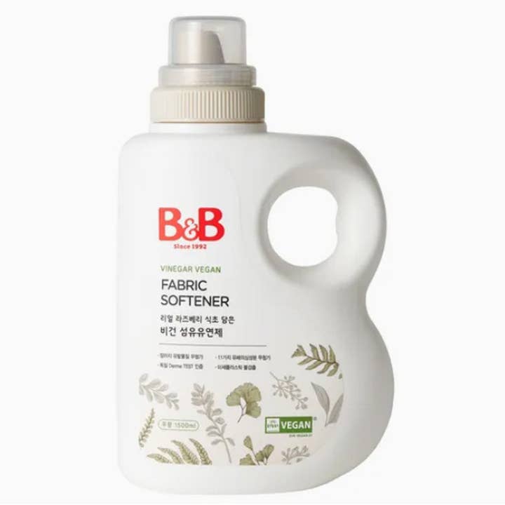 Bouteille d'assouplissant pour bébé vegan B&B 1500ml pour la vente par K-baby