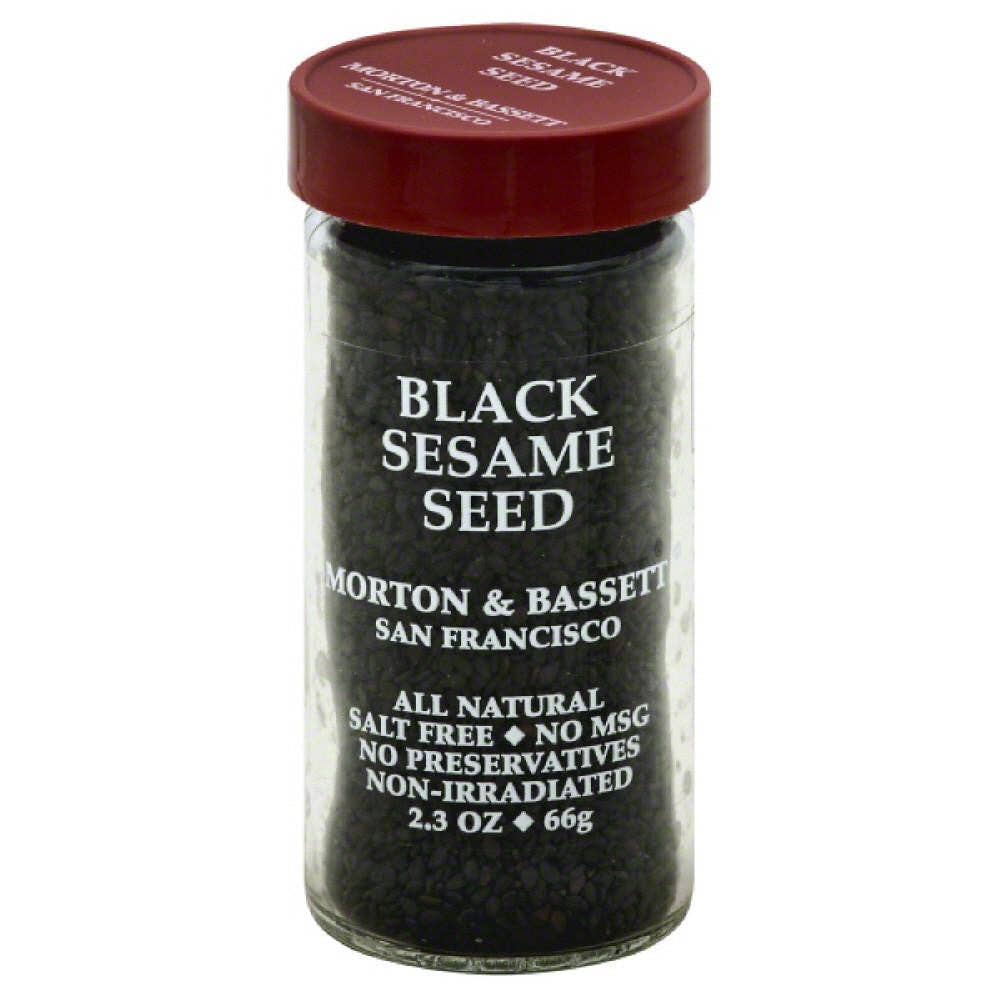 KeHE Distributors, LLC - Wholesale Nuts - Morton & Bassett Black Sesame Seed, 2.3 Oz0