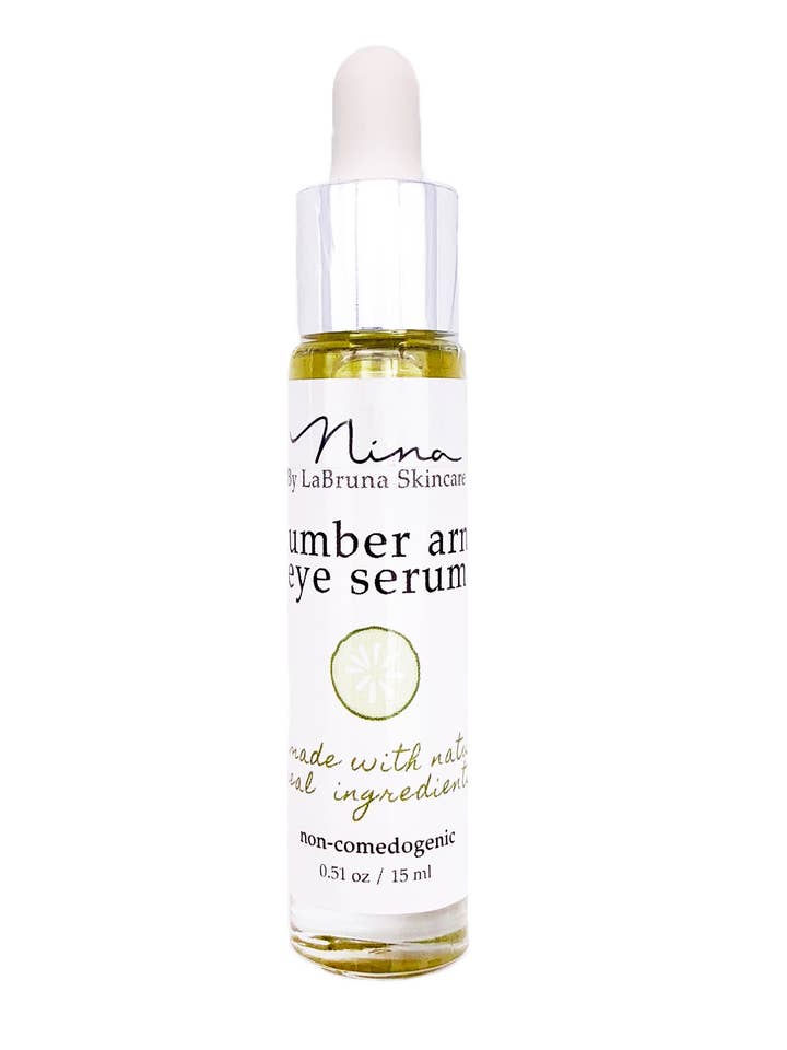 Concombre Arnica Sérum pour les yeux pour la vente par LaBruna Skincare