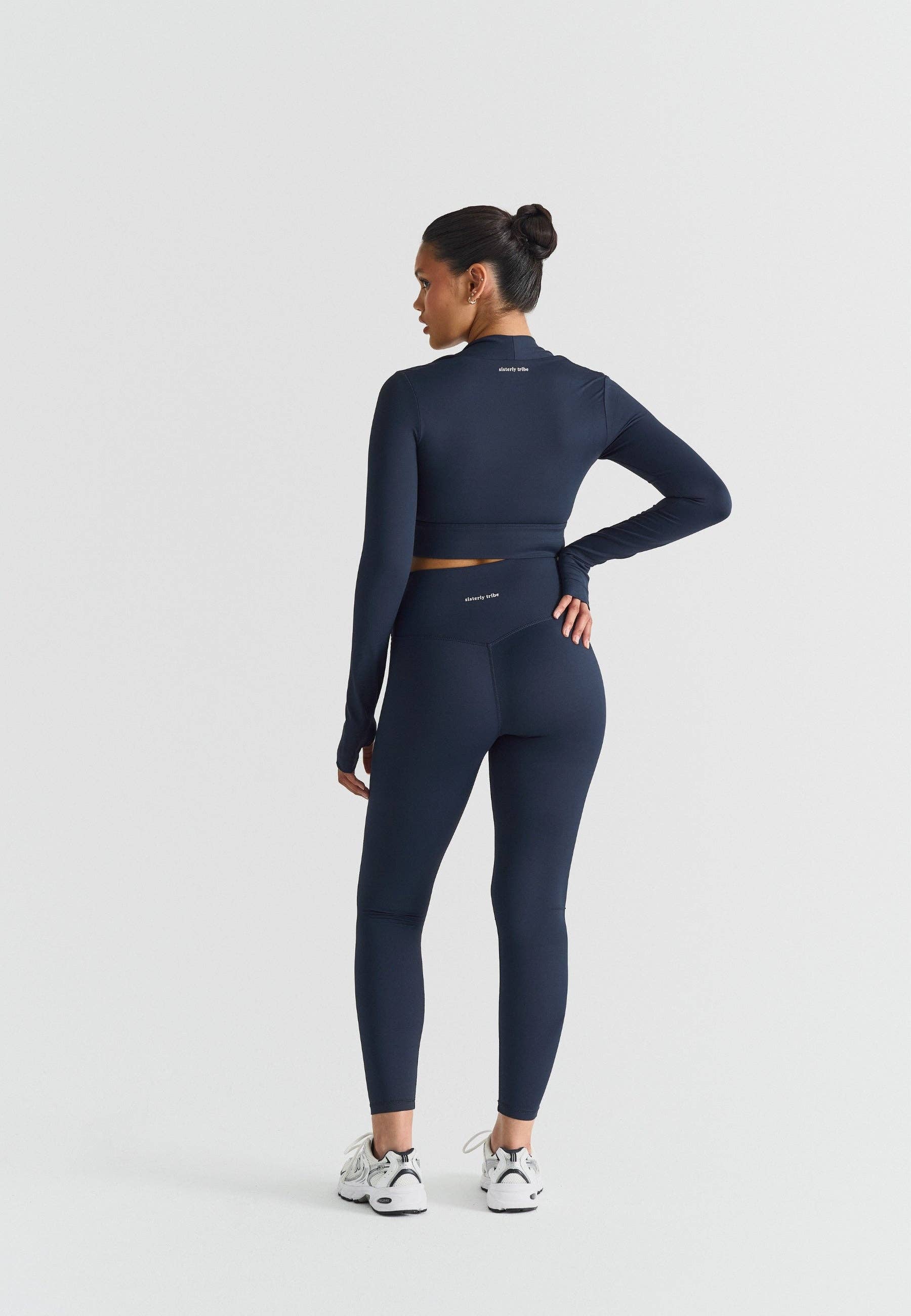 Sisterly Tribe - Wholesale Athletic/Lounge Leggings - Women's - Softsculpt Leggings - Navy2