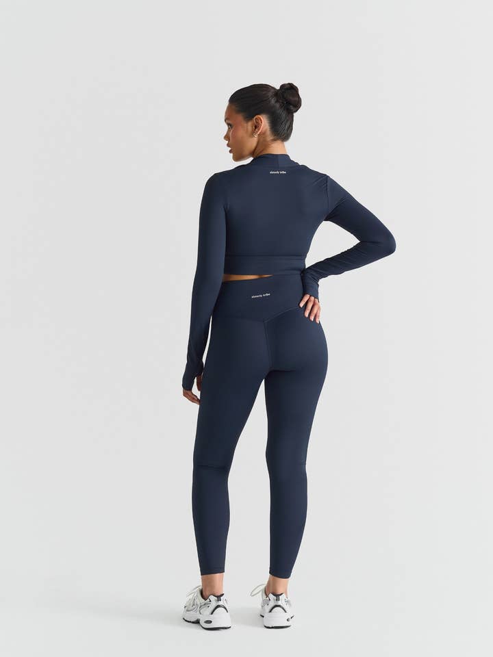 Sisterly Tribe - Wholesale Athletic/Lounge Leggings - Women's - Softsculpt Leggings - Navy2
