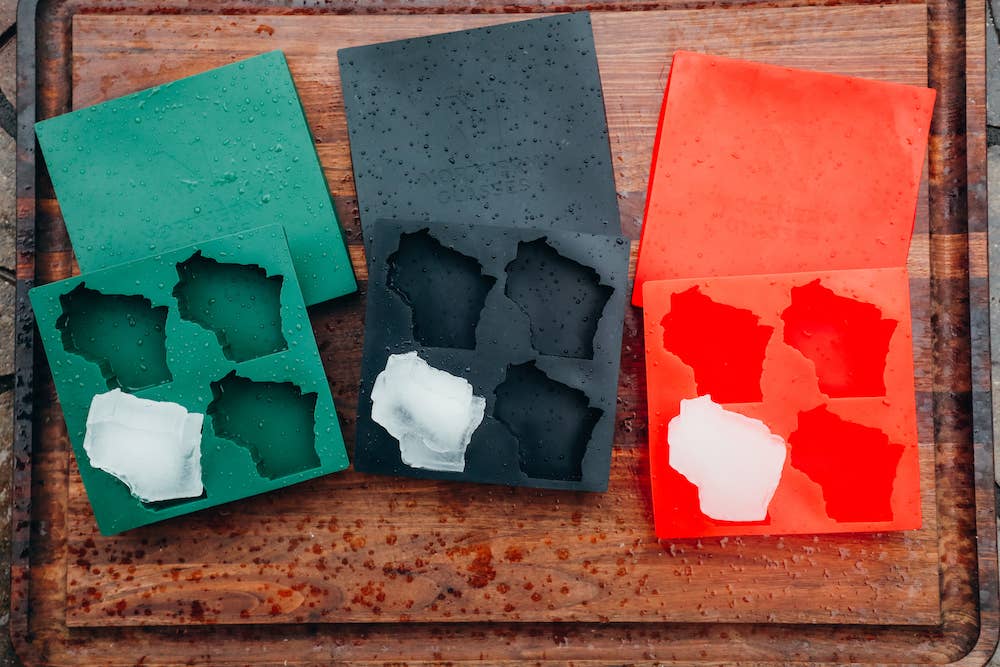 Northern Goods - Wholesale Ice Tray/Mold - Wisconsin Large Ice Cube Tray6