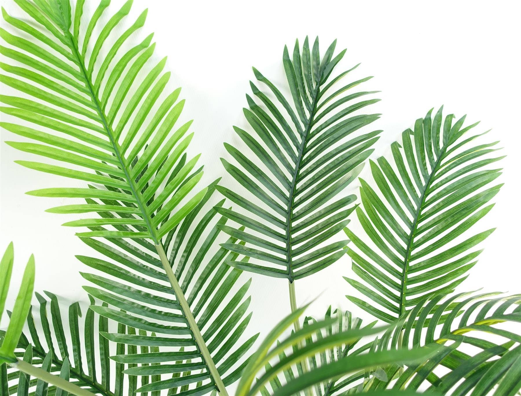 Leaf Design UK LTD – wholesale Artificial plant – 150cm Artificial Areca Palm Tree in Black Pot2