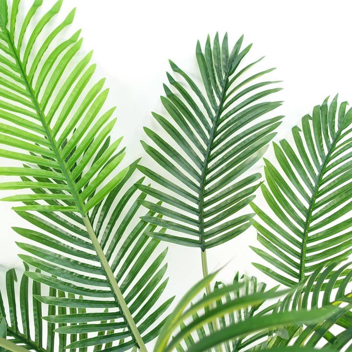 Leaf Design UK LTD – wholesale Artificial plant – 150cm Artificial Areca Palm Tree in Black Pot2